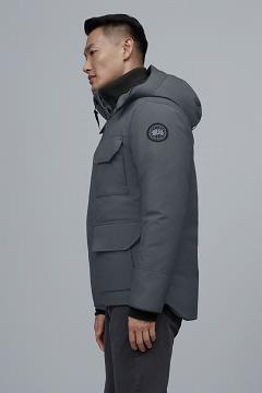 Chamarras Canada Goose Hombre Outlet - Maitland Abrigos Black Label Grises DY8915460